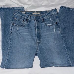 Levi's ribcage jeans